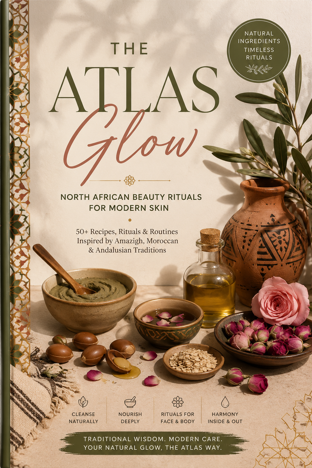 🌿 THE ATLAS GLOW North African Beauty Rituals for Modern Skin