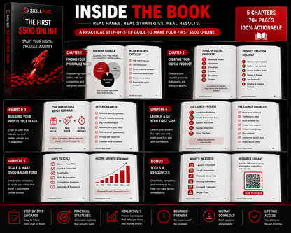 The First $500 Online — 30-Day Digital Income Roadmap