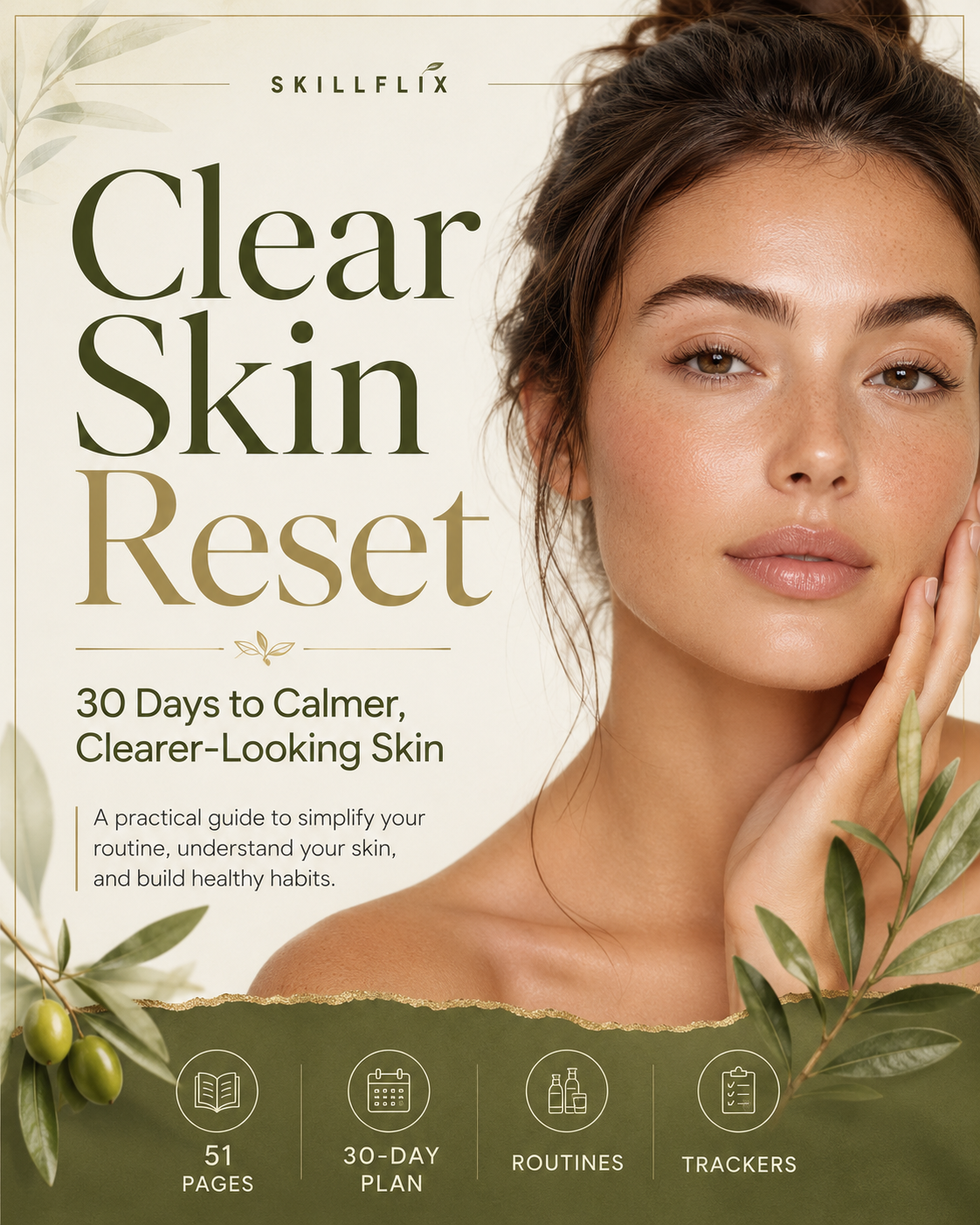 ✨ Clear Skin Reset™ — 30-Day Guide for Calmer, Clearer-Looking Skin