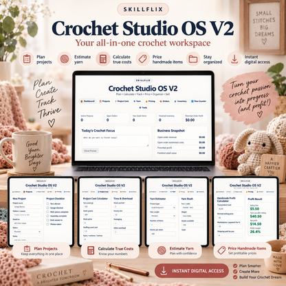Skillflix Crochet Studio OS