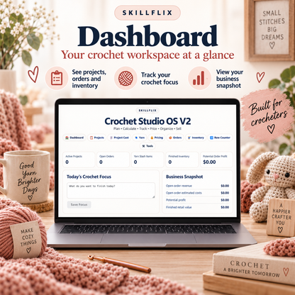 Skillflix Crochet Studio OS