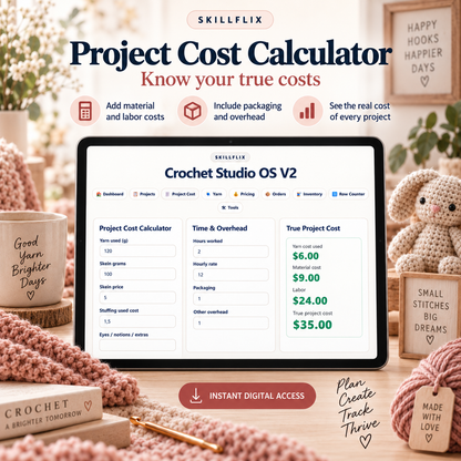 Skillflix Crochet Studio OS