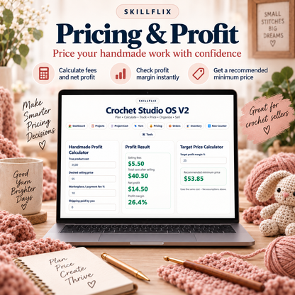Skillflix Crochet Studio OS