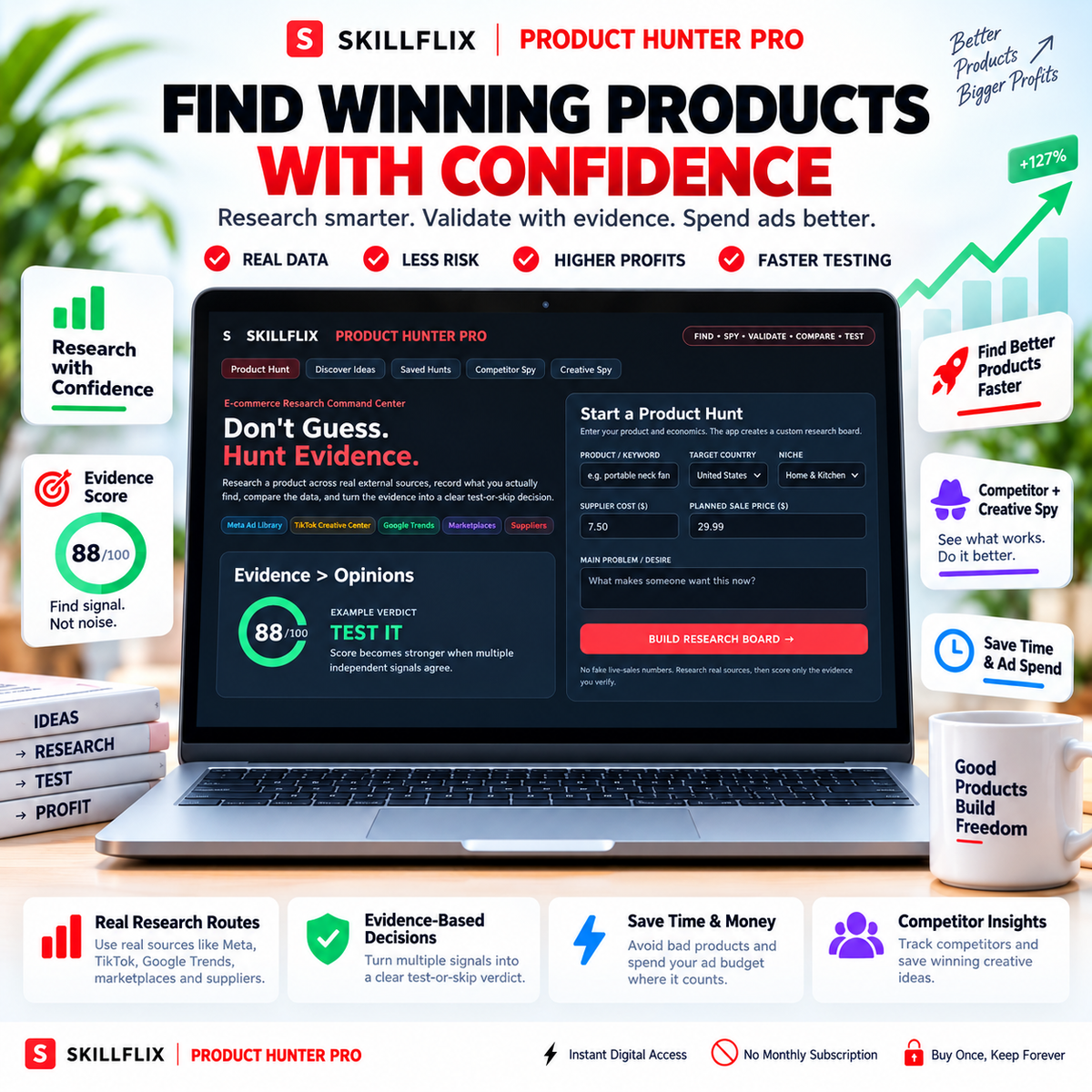 🔥 SKILLFLIX PRODUCT HUNTER PRO™