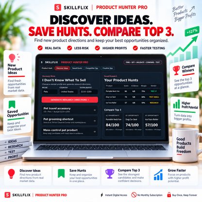 🔥 SKILLFLIX PRODUCT HUNTER PRO™