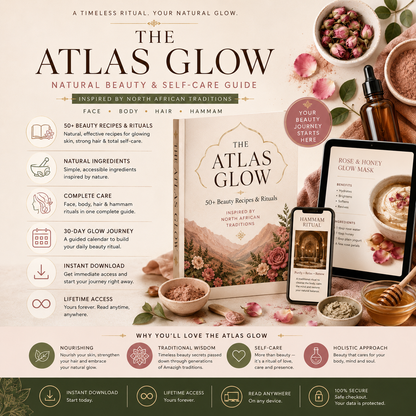 🌿 THE ATLAS GLOW North African Beauty Rituals for Modern Skin